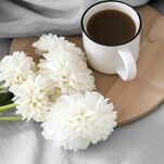 Prześcieradło z bawełny renforce z gumką 220x200 srebrne BASIC - 8