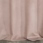 Zasłona na przelotkach 140x250 PERI welwetowa pudrowa ze srebrnym nadrukiem - 7