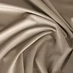 Zasłona na taśmie 140x270 MELANIE welwetowa ciemny beż o aksamitnej strukturze - 9