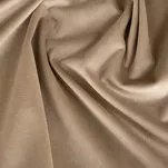 Zasłona gotowa na taśmie 140x270 MELANIE welwetowa ciemny beż o aksamitnej strukturze - 7