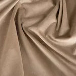 Zasłona na taśmie 140x270 MELANIE welwetowa ciemny beż o aksamitnej strukturze - 10