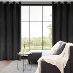 Zasłona na przelotkach 140x250 ARIADNA welwetowa czarna zdobiona diamencikami - 8