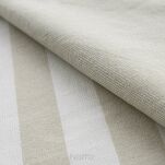 Komplet ścierek kuchennych 2x50x70 KARIN beżowe w pasy z bawełny - 3