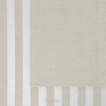 Komplet ścierek kuchennych 2x50x70 KARIN beżowe w pasy z bawełny - 2