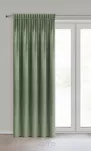 Zasłona na taśmie 140x270 ROSA welwetowa oliwkowa Design 91 - 6