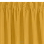 Zasłona gotowa na taśmie 140x270 RITA jednokolorowa ciemny niebieski z miękkiej tkaniny - 7