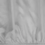 Prześcieradło z satyny bawełnianej z gumką NOVA 3 srebrne 160x200 - 5