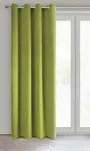 Zasłona na przelotkach 140x250 PIERRE welwetowa oliwkowa jednokolorowa - 7