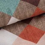 Pościel z mikrowłókna 220x200 ALEXA kolorowa z wzorem geometrycznym w romby z kolekcji Design 91 - 6