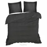 Poszwa na kołdrę bawełniana 140x200 NOVAC czarna - 5