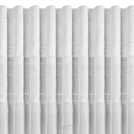 Firana na taśmie 300x150 ELENA biała z etaminy z aplikacją z gipiury - 3