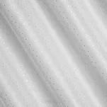 Firana na przelotkach 300x160 SIBEL biała z szampańskim nadrukiem drobnych rombów - 6