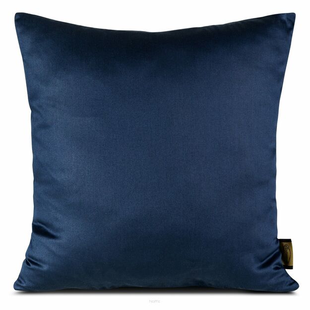 Poszewka satynowa jednokolorowa 40x40 NOVA 1 ciemny granat