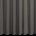 Zasłona na taśmie flex 140x300 MILAN zaciemniająca jednokolorowa grafitowa - 9