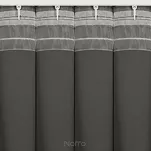 Zasłona na taśmie flex 140x300 MILAN zaciemniająca jednokolorowa grafitowa - 11