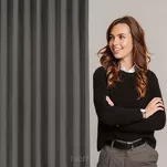 Zasłona na taśmie flex 140x300 MILAN zaciemniająca jednokolorowa grafitowa - 16