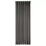 Zasłona na taśmie flex 140x300 MILAN zaciemniająca jednokolorowa grafitowa - 7