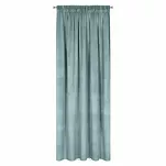 Zasłona gotowa na taśmie 135x300 ROSA welwetowa szałwiowa - 9