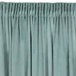 Zasłona gotowa na taśmie 135x300 ROSA welwetowa szałwiowa - 8