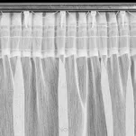 Firana gotowa na taśmie 350x250 REBECCA biała o strukturze drobnego deszczyku - 2