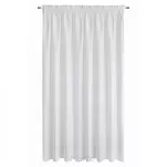 Firana na taśmie 350x250 REBECCA biała o strukturze drobnego deszczyku - 6