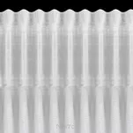 Firana na taśmie 350x250 REBECCA biała o strukturze drobnego deszczyku - 4