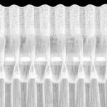 Firana na taśmie 350x250 REBECCA biała o strukturze drobnego deszczyku - 7