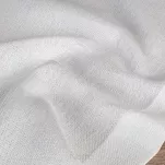 Obrus 145x300 STELLA 2 biały zdobiony kantą z wplecioną nicią srebrną - 5