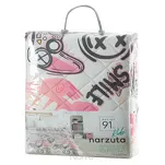 Narzuta pikowana 170x210 KID 17 biała z różowym nadrukiem dziecięcym z kolekcji Design 91 - 5