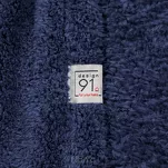 Koc 170x210 LORI granatowy puszysty jednokolorowy z kolekcji Design 91 - 7
