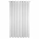 Firana gotowa na przelotkach 350x250 REBECCA biała o strukturze drobnego deszczyku - 7