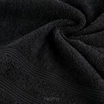 Ręcznik 50x90 ALINE czarny z wypukłą tkaną bordiurą 500 g/m2 - 3