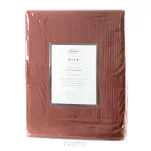 Pościel satynowa 160x200 DINA jednokolorowa gładka marsala z kolekcji Diva Line - 5