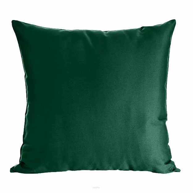 Poszewka satynowa jednokolorowa 40x40 NOVA 1 ciemna zieleń