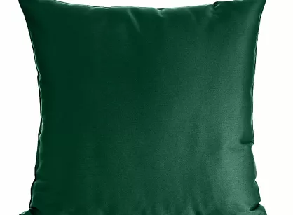 Poszewka satynowa jednokolorowa 40x40 NOVA 1 ciemna zieleń