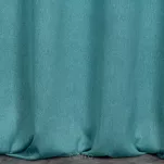 Zasłona na przelotkach 135x250 CARLO zaciemniająca ciemny turkus jednokolorowa strukturalna - 9