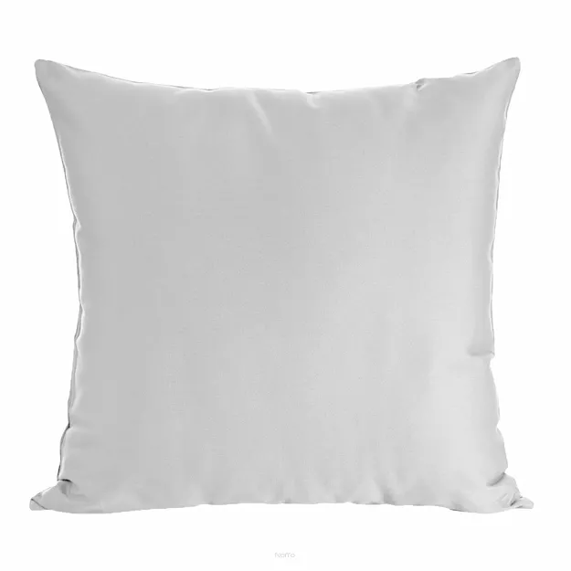 Poszewka satynowa jednokolorowa 40x40 NOVA 1 srebrna