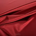 Obrus 140x300 GLAMO bordowy z bieżnikiem 33x300 połyskującym złotą nicią - 3