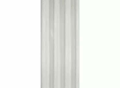 Zasłona gotowa na przelotkach 140x250 OLETA zaciemniająca typu dimout biała z geometrycznym szampańskim nadrukiem