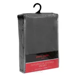 Zasłona gotowa na taśmie 140x270 SIBEL welwetowa Pierre Cardin stalowa jednokolorowa - 7