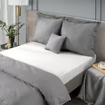 Prześcieradło z bawełny jersey z gumką kremowe 240x220 Design 91 - 7