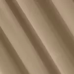 Zasłona gotowa na taśmie 140x270 SIBEL welwetowa Pierre Cardin cappuccino jednokolorowa  - 4