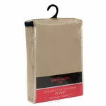 Zasłona gotowa na taśmie 140x270 SIBEL welwetowa Pierre Cardin cappuccino jednokolorowa  - 8