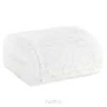 Koc na fotel 70x160 LISA biały wytłaczany z efektem 3D z kolekcji Design 91 - 7