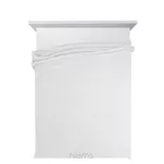 Koc na fotel 70x160 LISA biały wytłaczany z efektem 3D z kolekcji Design 91 - 8