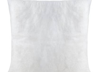 Wkład do poszewki dekoracyjnej 50x50 biały pokryty flizeliną
