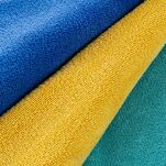 Komplet ściereczek 3x40x40 TIANA turkusowe musztardowe z mikrofibry Design 91 - 2