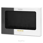 Obrus 140x220 JASPER czarny wykończony wyrazistymi frędzlami z kolekcji Premium - 4