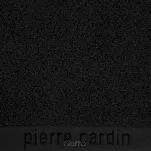 Ręcznik 30x50 EVI Pierre Cardin czarny zdobiony bordiurą w kolorze ręcznika z logo marki - 3