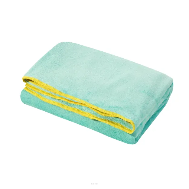 Ręcznik plażowy 80x160 IGA szybkoschnący jasny turkus z mikrofibry
